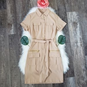 🦁🐒🐘 Khaki Safari Dress
